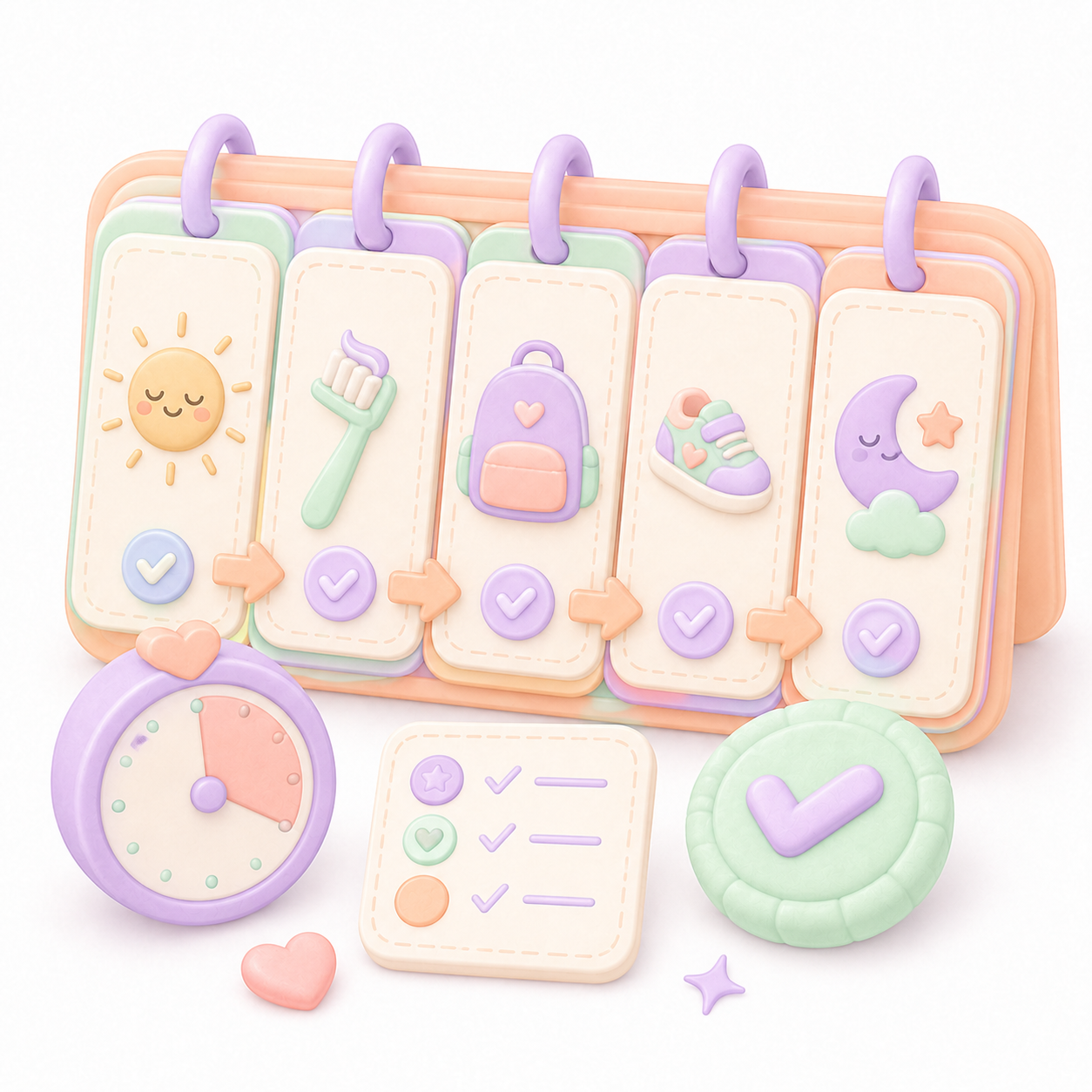 Daily Transition Cards