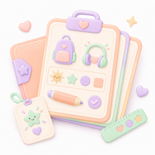 School Sensory Sheets